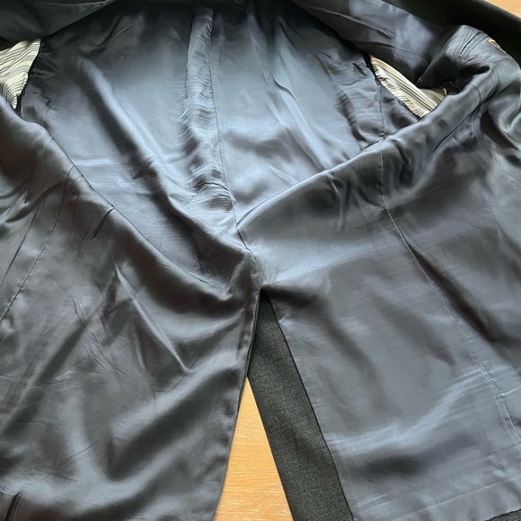 Brooks Brothers Charcoal Men's Blazer two button 46L wool - Picture 15 of 15